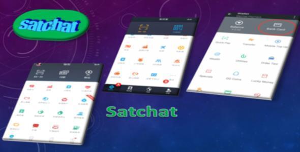 satchat app for android with payment and messenger option